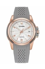 Citizen FE6137-08A Weekender Pink Gold Stainless Steel Quartz Ladies Watch New