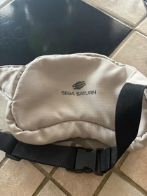 ZARA x SEGA Saturn Controller Design Waist Pack Beige Adjustable Strap Hiking