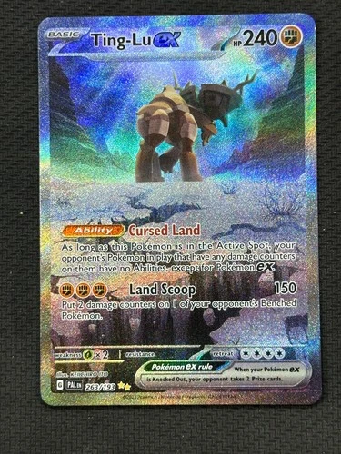 Ting-Lu ex Holo Special Illustration Rare SV02: Paldea Evolved 263/193 NM