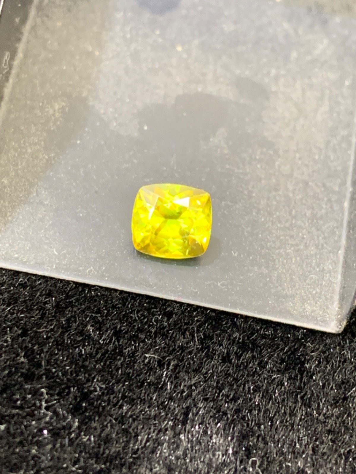 1.52ct Natural Sphene Gemstone from Madagascar - Eye-Catching Color & Brilliance