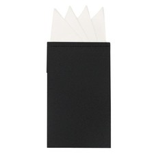 Prefolded Pocket Squares for Men Polyester Suit Handkerchiefs for Wedding