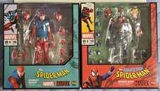 Mafex Scarlet Spider & Ben Reilly Spider-Man Action Figures Set Marvel