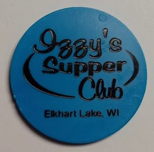 Plastic Trade Token Elkhart Lake Wisconsin