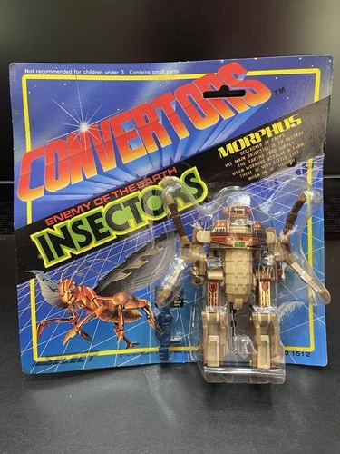 Vintage Convertors Insectors MORPHUS Grasshopper Robot MOC Sealed Japan No.1512