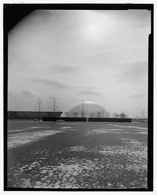 Photo:Warren Michigan General Motors Technical Center Dome 5 1940s-1950s