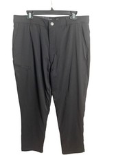 Gerry Men  s Venture Fleece Lined Black Pants 36x32