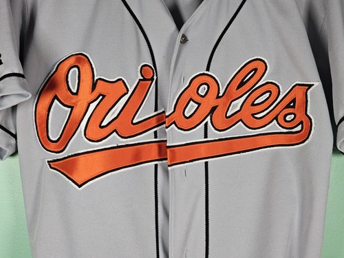 Vintage Russell Athletic Baltimore Orioles Baseball Jersey Diamond Collection 44 - Picture 5 of 6