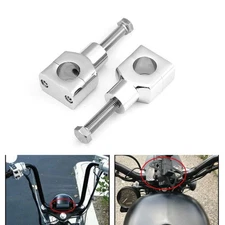 1" Handlebar Risers Clamps  For Yamaha V-star XVS 650 950 1100 1300 Road Star