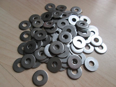 #ad #ad Lot of 100 Stainless Steel Flat Washers M6 6mm x 17.6mm 18 8 304 A2 #H15CA $15.95