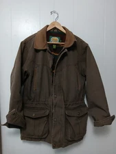 Cabela's Duck Canvas Jacket Blanket Flannel Lined Chore Barn Men's Medium
