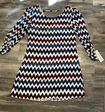 Multicolor Geometric Dress