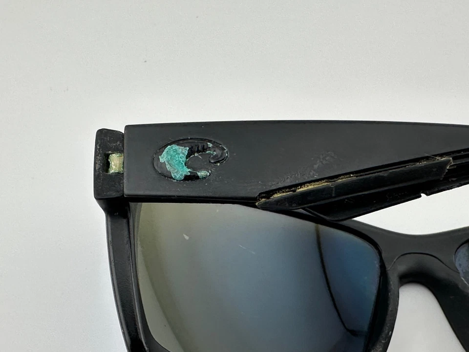 Gafas de sol Costa Del Mar Reefton Pro azul mate polarizadas 580G excelente estado Foto 3 de 4