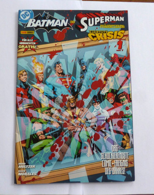 1 x Comic DC Identity Crisis Collection Batman Superman Panini 2005 neuwertig