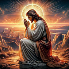 Diamond Art Kits for Adults Shiny Jesus, DIY 5D Diamond Painting Kit for Beginne