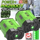 ARC EGO POWER+ BA2800T 56V 12.0 Ah Lithium-ion Battery Upgrade Fuel Gauge NEW