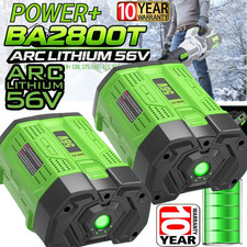 Arc Ego Power Ba2800t 56v 12.0 Ah Lithium-ion Battery Upgrade Fuel Gauge New