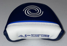 Odyssey Ai-One Mallet Putter Golf Head Cover White/Blue
