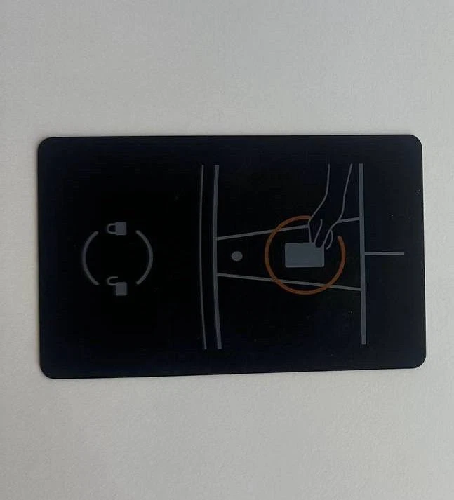 Genuine Tesla OEM Key Card Model 3 Model Y Black NFC Access Key Used - product detail image 2