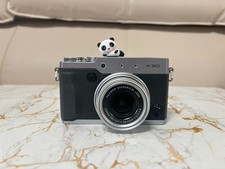 Fujifilm X30 12MP Digital Camera Silver w/SD Card Zoom Lens Tested