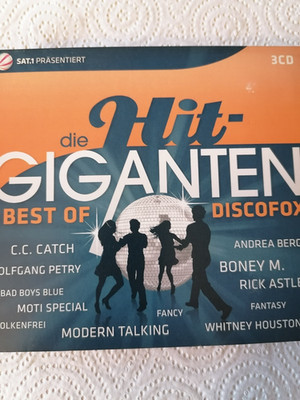 HIT Giganten - Best of Discofox, Orig. 3CD Set, 2015-sehr gut-keine Kratzer