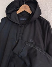 Fred Perry Trainingsjacke Herren XL Schwarz