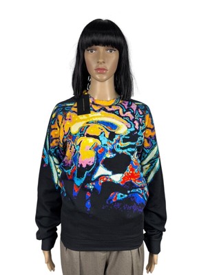 Christopher Kane Brain Sweatshirt Printed Multicolor Gr.XS