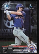 2017 Bowman Draft Chrome #BDC-24 Quinn Brodey