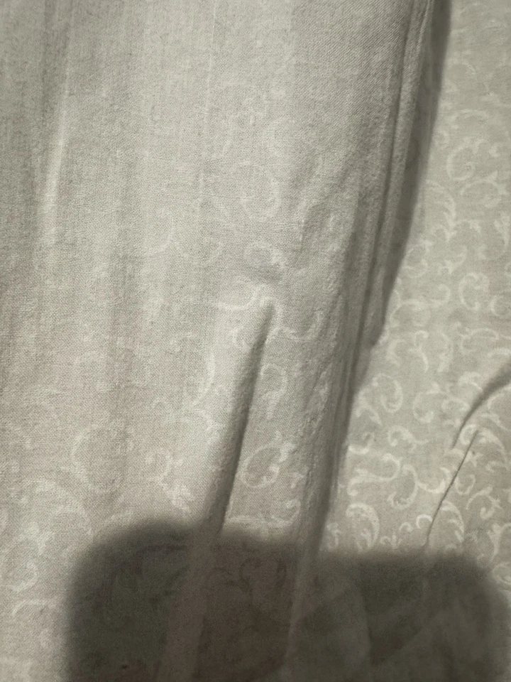 Camisón largo vintage Eileen West para mujer sin mangas tonal cachemira desplazamiento M Foto 2 de 4