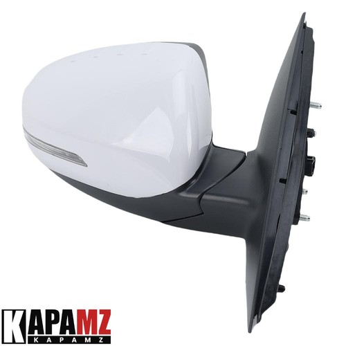 Espejo retrovisor lateral izquierdo y derecho para Kia Optima 2014-2015 con señal térmica 6 pines blanco - Imagen 7 de 14