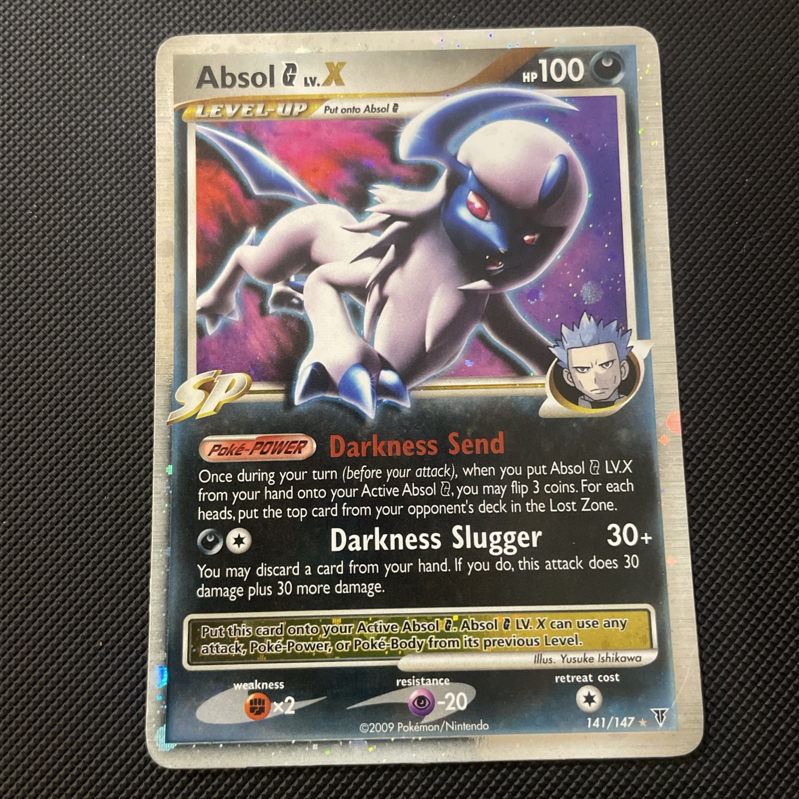 Absol G Lv X Pokémon Platinum Supreme Victors #141 2009 card LP