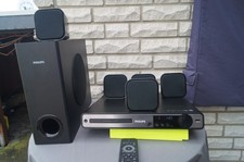 Gepflegtes Philips HTS 3020  Heimkino Audio System-Subwoofer,Center,Sat und F.B.