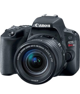 Canon EOS Rebel SL2 DSLR Camera with 18-55mm Lens (Black