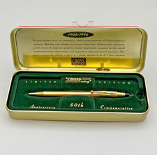Cross 50th Anniversary 1/20 12K Gold Pen #6602 Statue of Liberty Tin Limited Ed.
