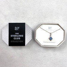Bp Necklace Rbp6789 The Sterling Club Baby Swiss Blue Topaz Sterling 18 Bp Necklace Rbp6789 The Sterling Club Baby Swiss Blue Topaz Sterling 18