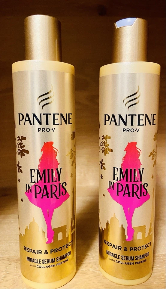 Pantene Haarpflege Shampoo Repair & Protect 250 ml Emily in Paris | 2 Stück NEU - Bild 1 von 1