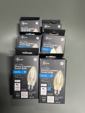 Lot Of 6 Cync by GE, Soft Direct Connect Smart Bulb Medium Base