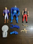 Vintage X-Men Cannonball & Apocalypse W Robo cop Headhunter Figures Incomplete ￼