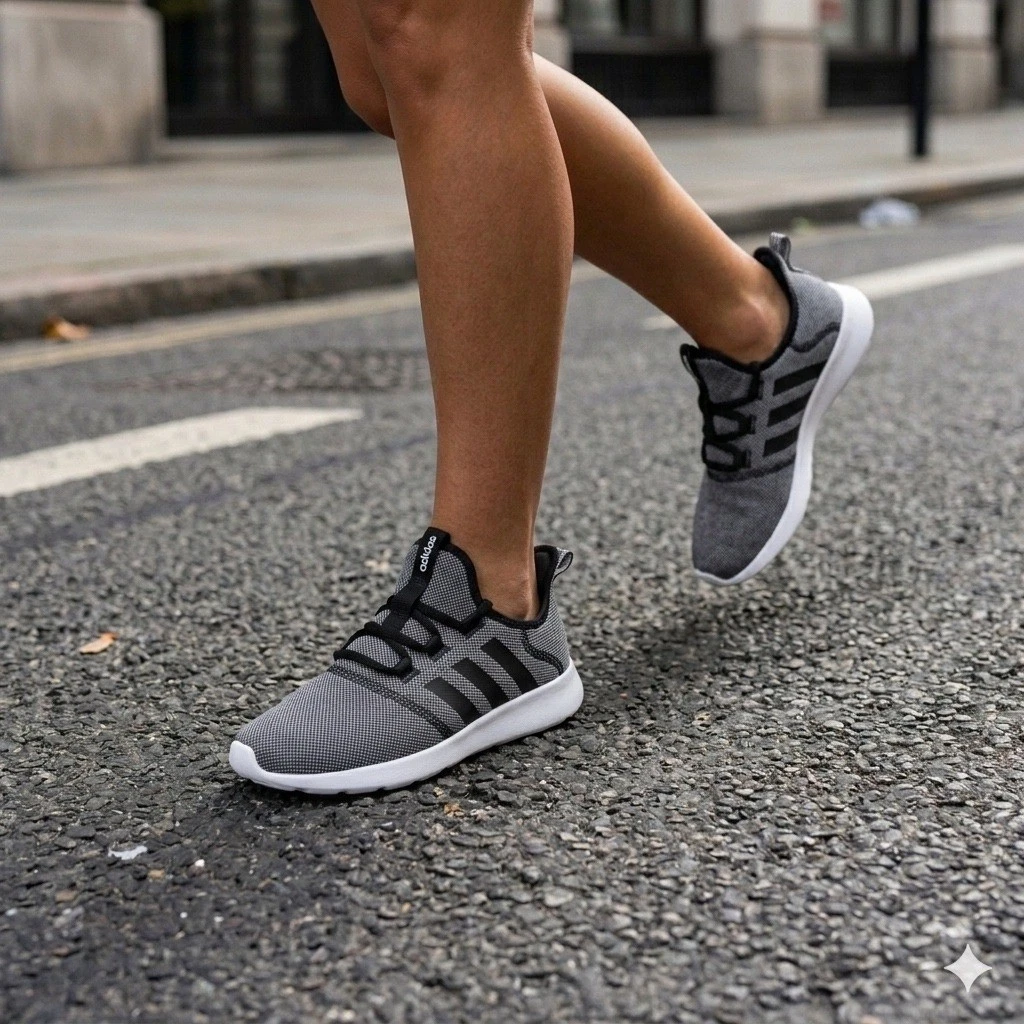 black women's cloudfoam shoes