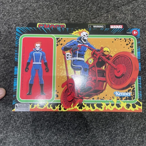 Marvel Legends Retro Collection Toy Action Figure - Ghost Rider & Bike - Kenner