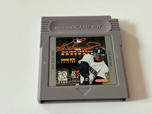 KEN GRIFFEY JR PRESENTS MAJOR LEAGUE BASEBALL GAMEBOY: TESTED / WORKING