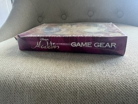 SEALED Sega Game Gear Disney Aladdin Game Brand New Factory CIB Authentic NOS