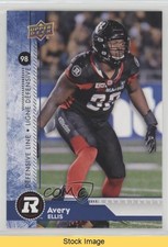 2018 Upper Deck CFL Blue Avery Ellis #88 READ o1h