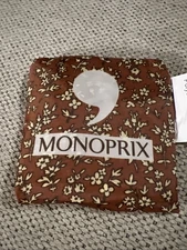 Monoprix Bag Paris Map Reusable  Grocery Shopping Tote France Market