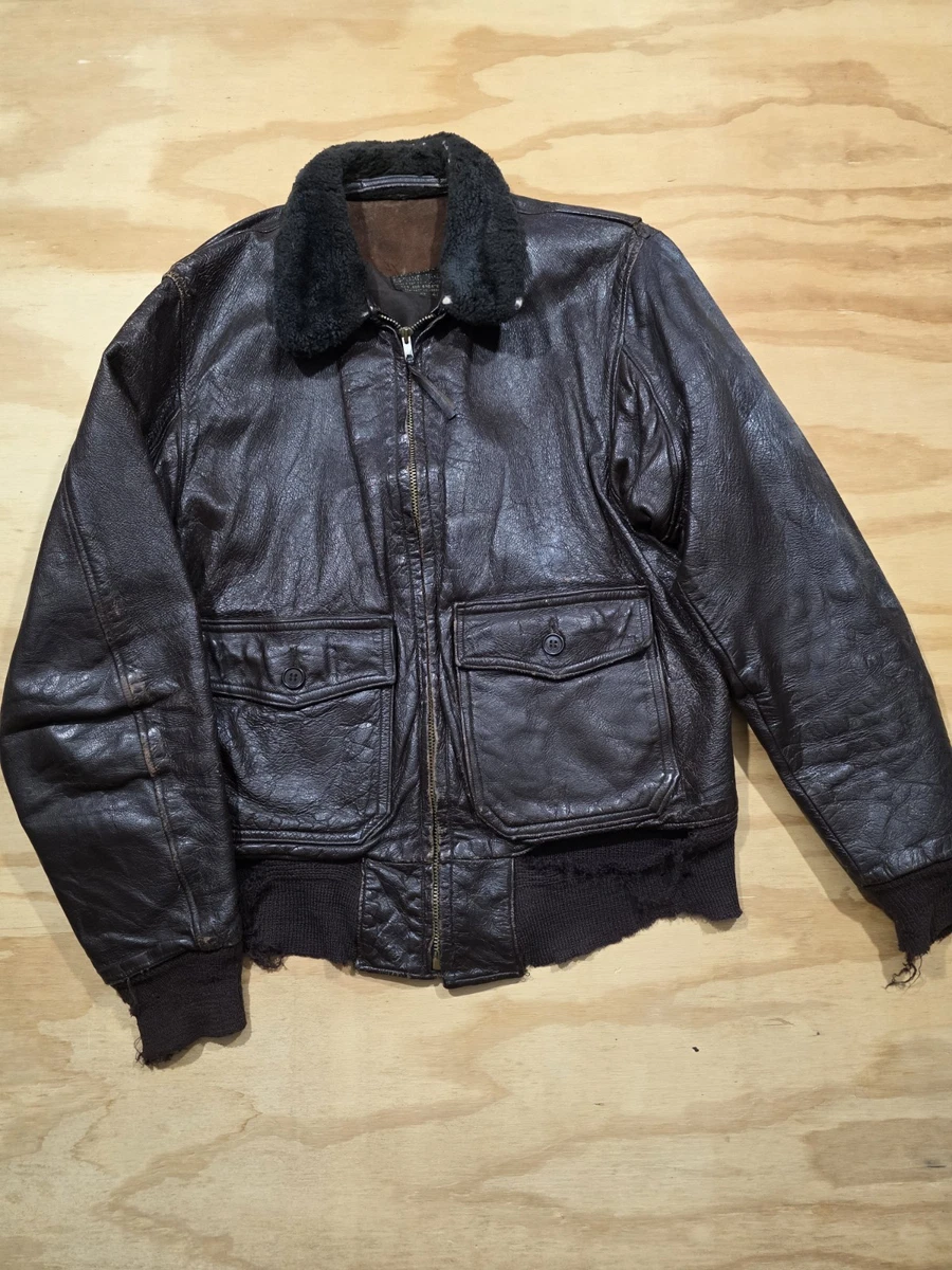 Navy G1 Flight Jacket In Vintage Outerwear Coats & Jackets For Men