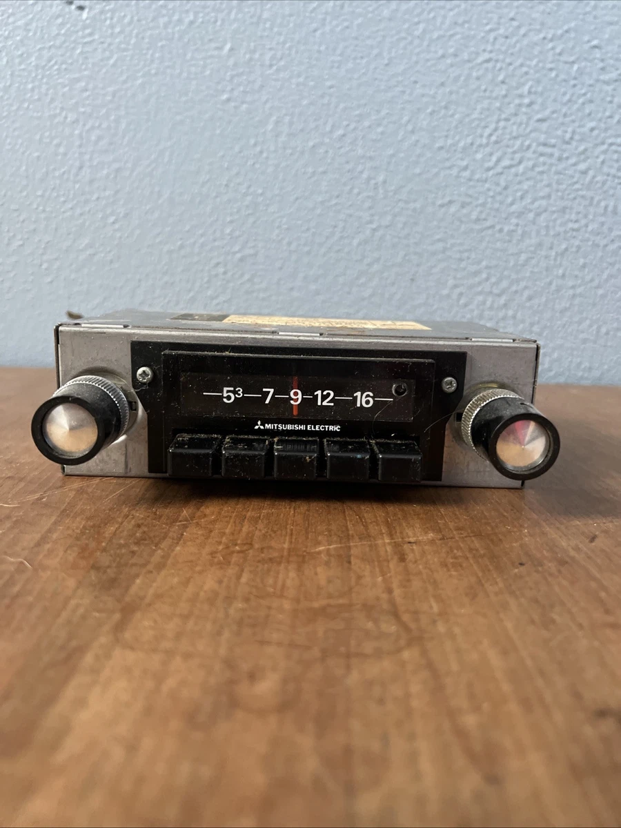 Mitsubishi In-Car Entertainment Equipment with Vintage Part for