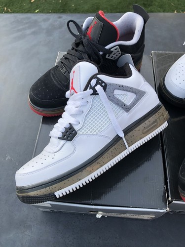JORDAN 4 Sz 8 RARE “BEST OF BOTH WORLDS” Collectors Edition Collaboration w/AF1 - 第 4/12 張圖片