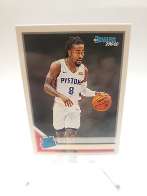 2019-20 Donruss Jordan Bone #246 RC Detroit Pistons