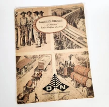 Diamond National Lumber Vintage Northern California Lumbering History Booklet