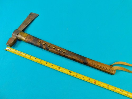 Vintage Old Custom Made Handmade Tomahawk Axe Hatchet - Picture 17 of 17