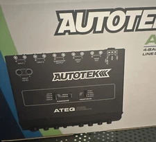 Autotek 7007 1/2 DIN 4-Band 2-Way Equalizer/Crossover